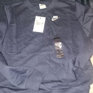 Nike Women's Deep Blue Crewneck Sweater